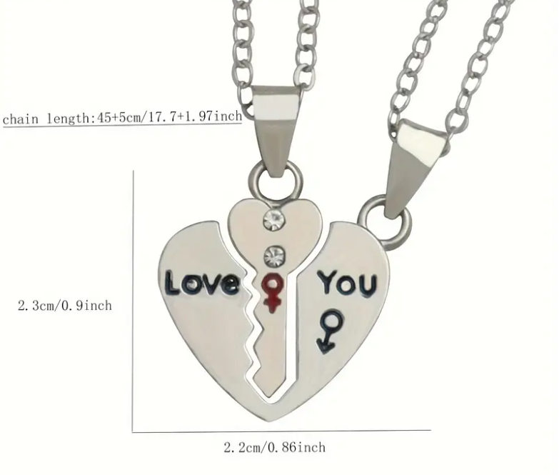 COLLAR LLAVE DEL CORAZON